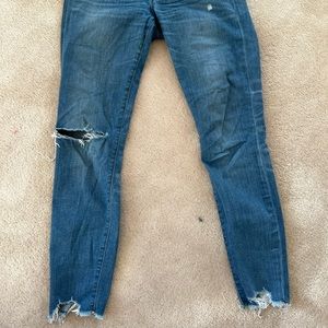 j crew high rise toothpick jeans